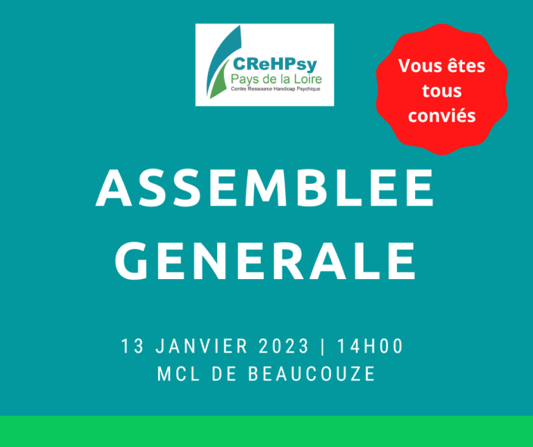 Assemblée Générale 2023 - CReHPsy