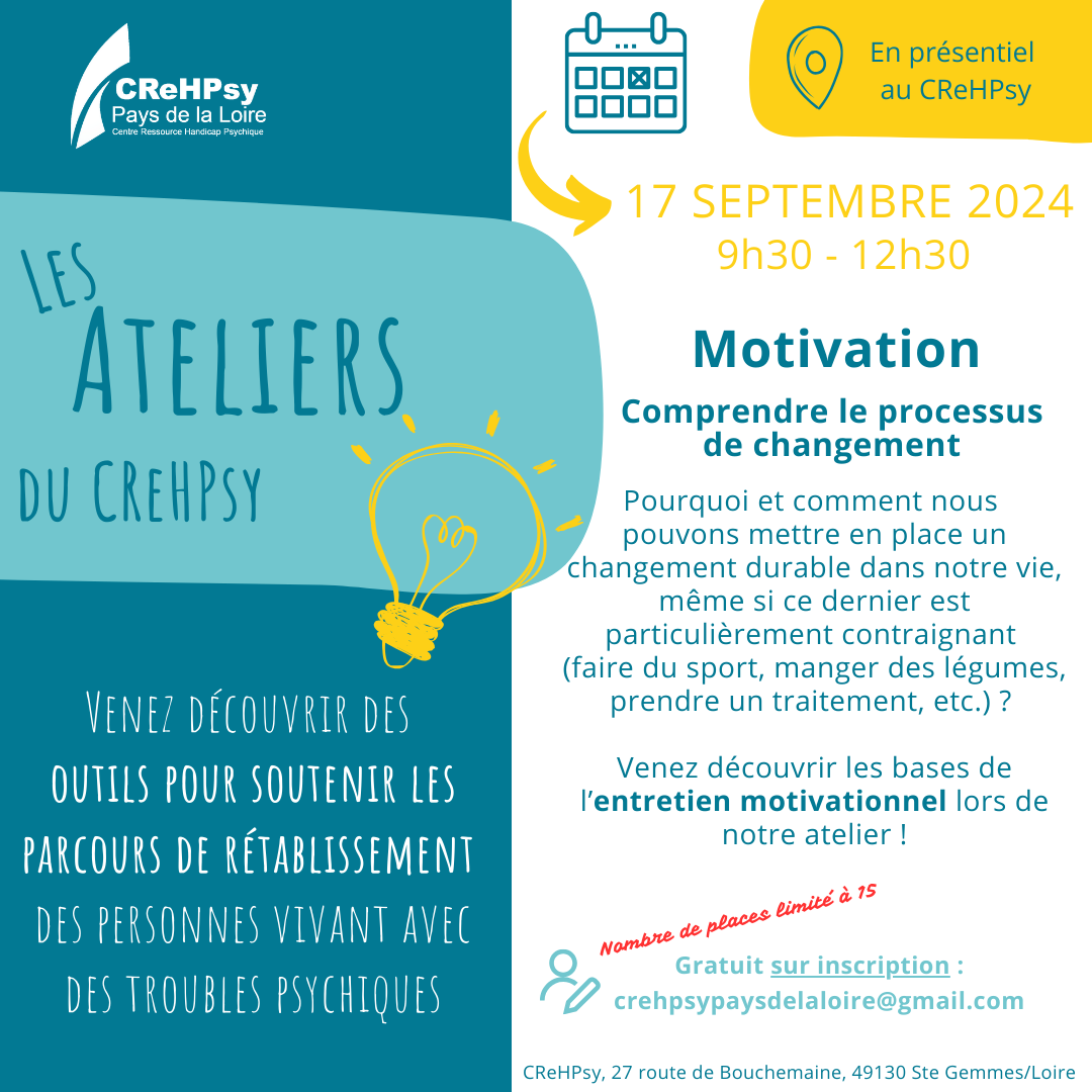 Atelier septembre Motivation