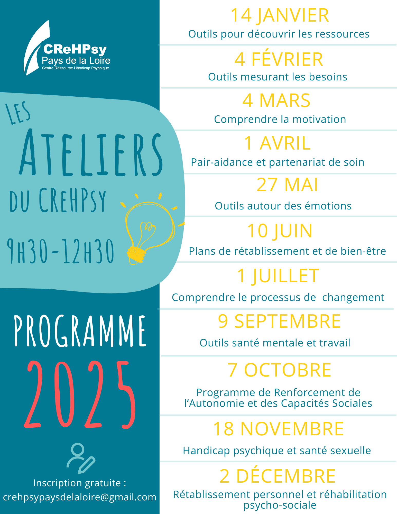 Atelier du CReHPsy 2025